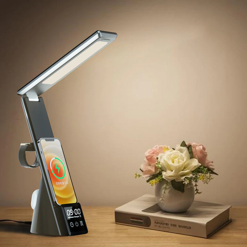 Qi led desk lamp deals